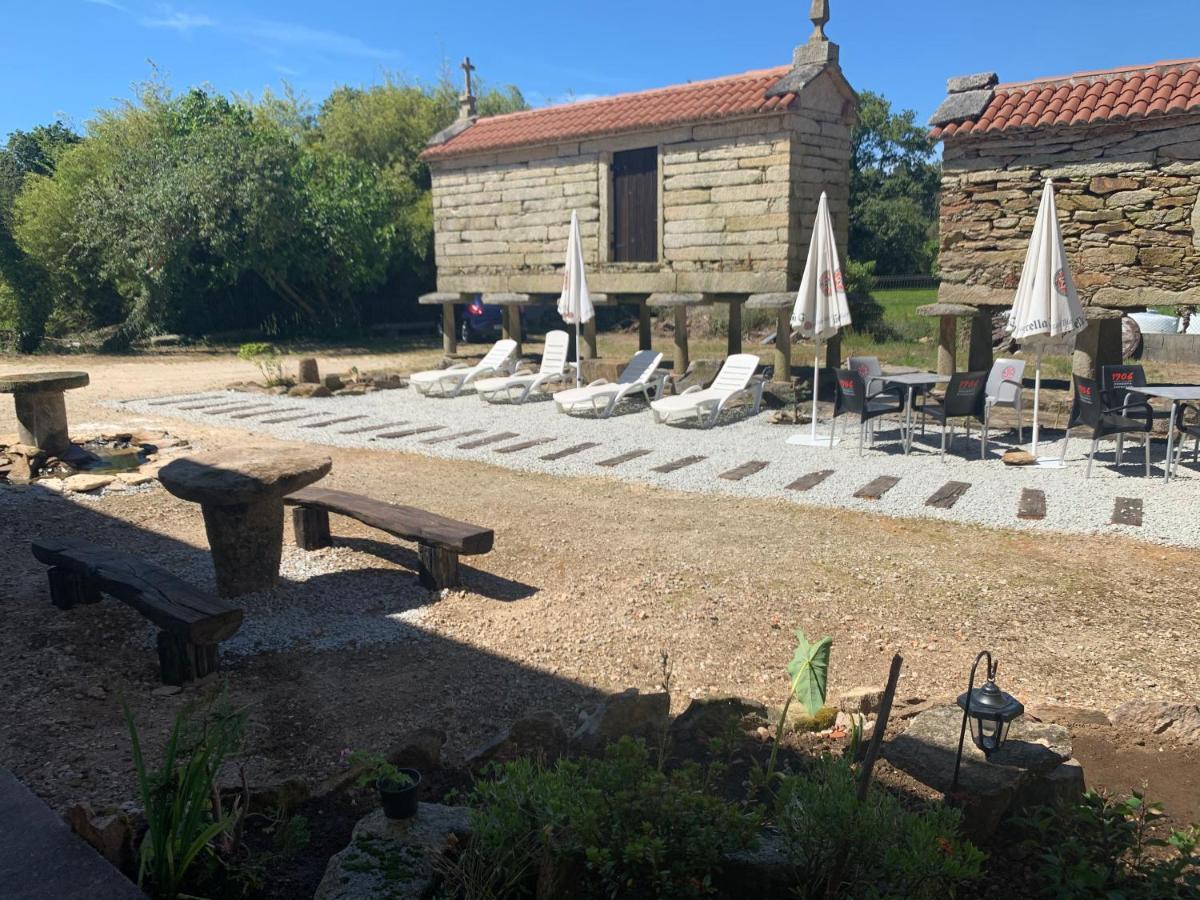 Albergue Ponte Olveira Mazaricos Eksteriør billede