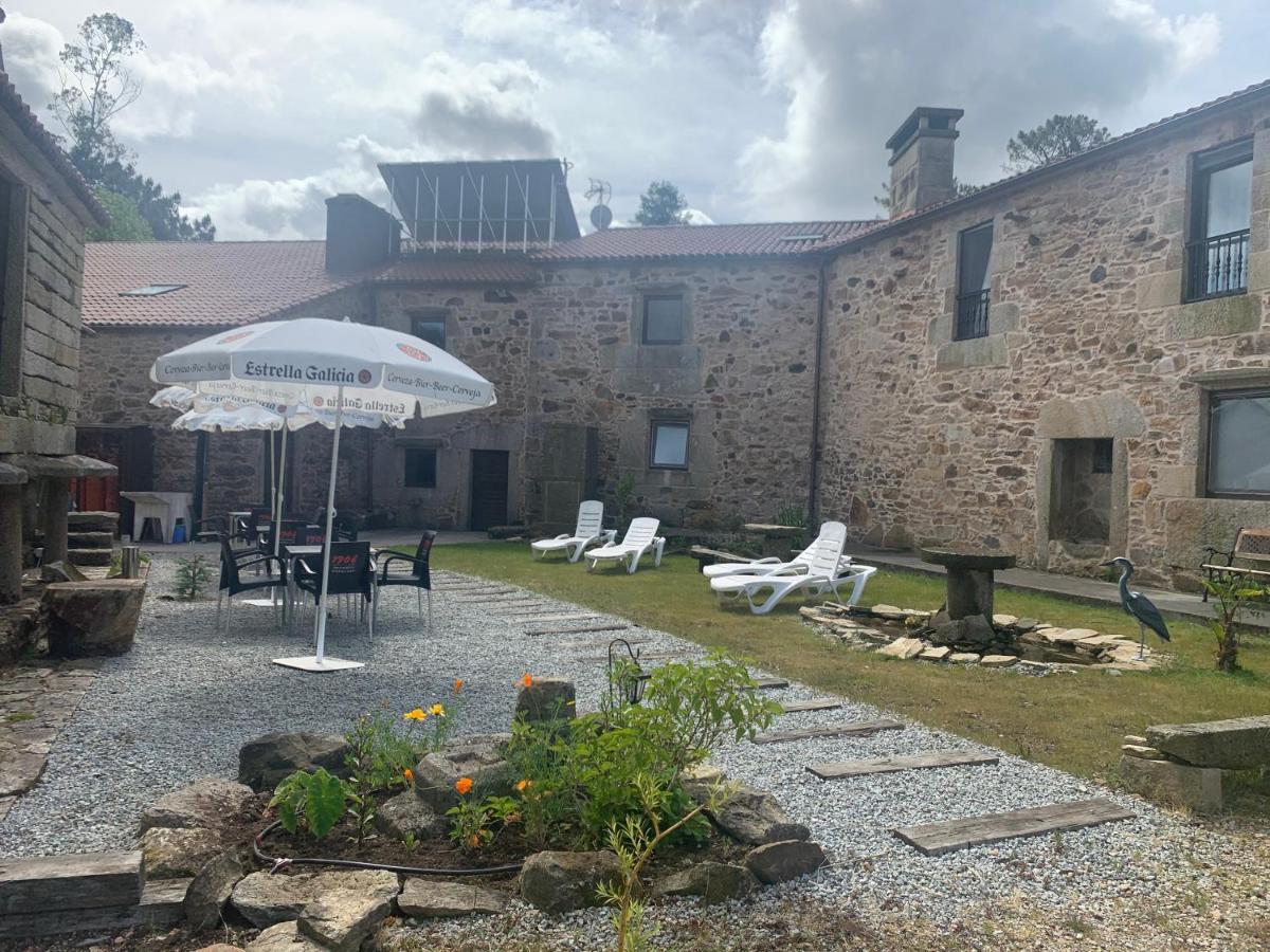 Albergue Ponte Olveira Mazaricos Eksteriør billede