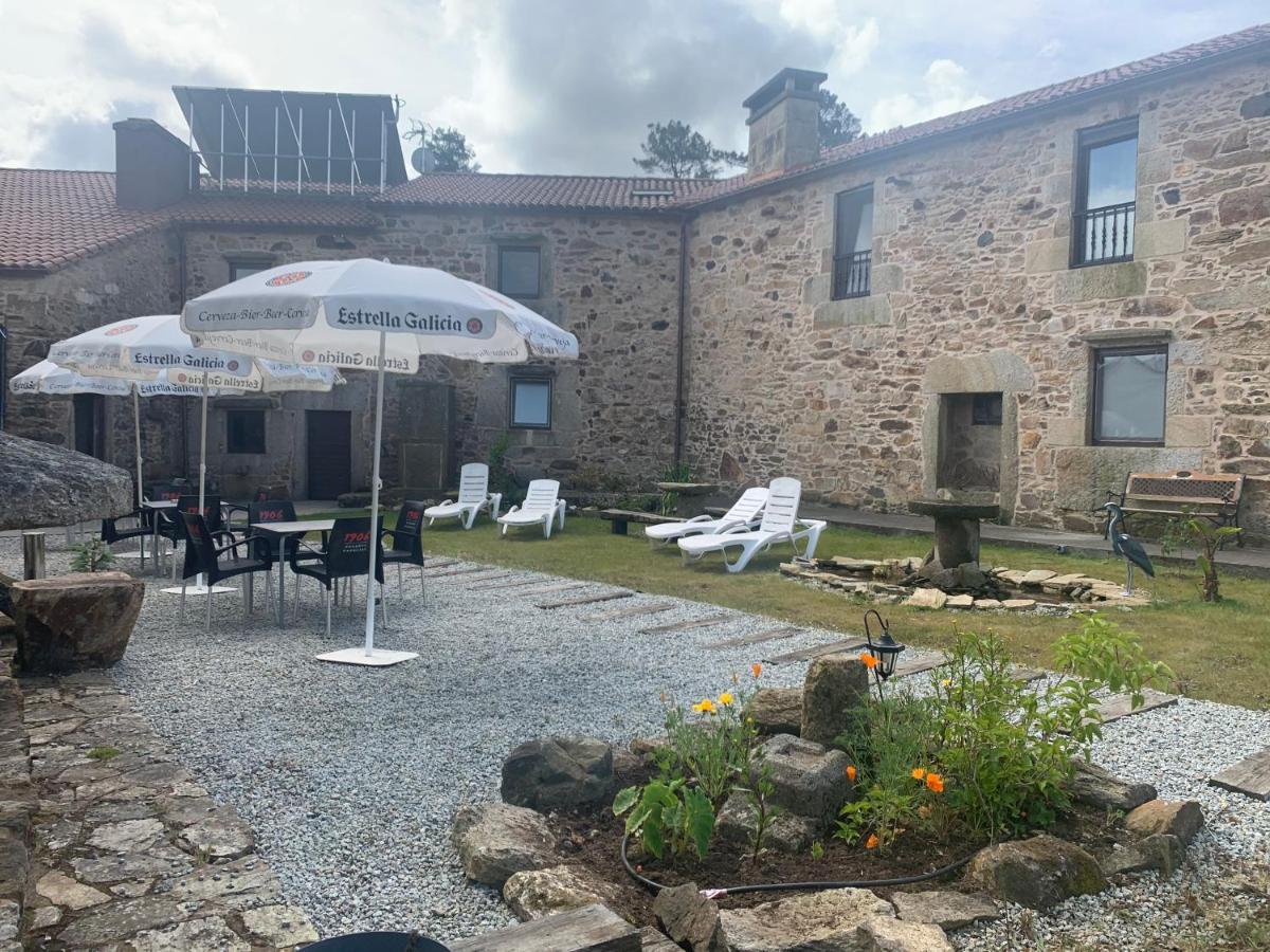 Albergue Ponte Olveira Mazaricos Eksteriør billede