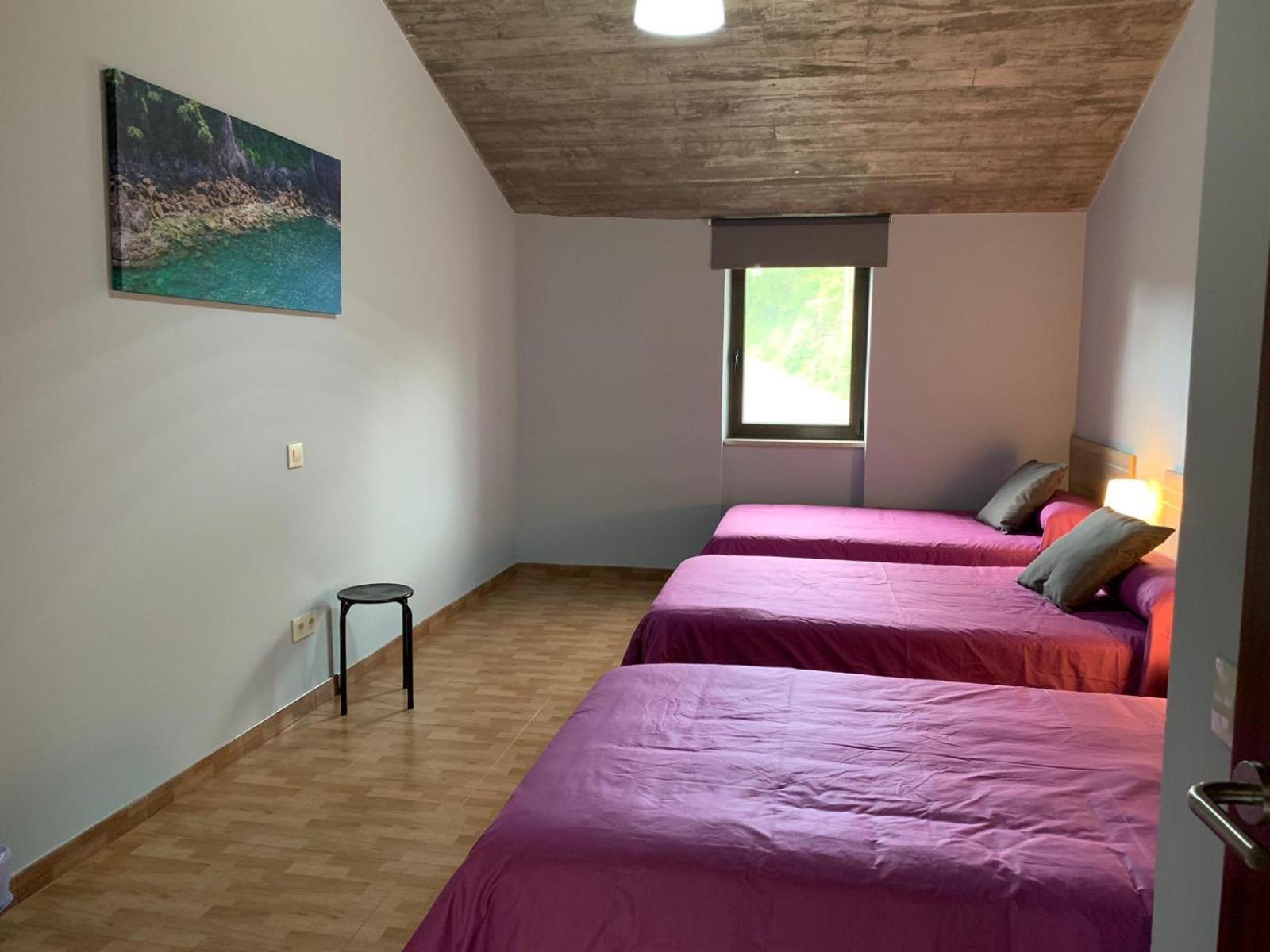 Albergue Ponte Olveira Mazaricos Eksteriør billede