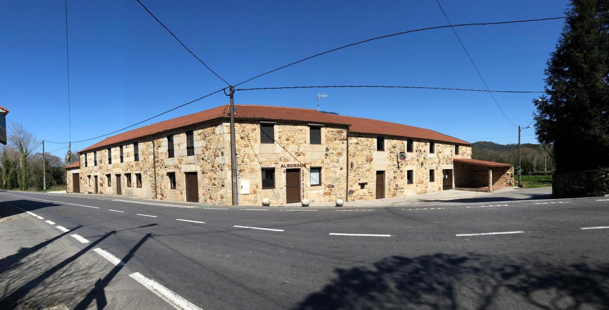 Albergue Ponte Olveira Mazaricos Eksteriør billede