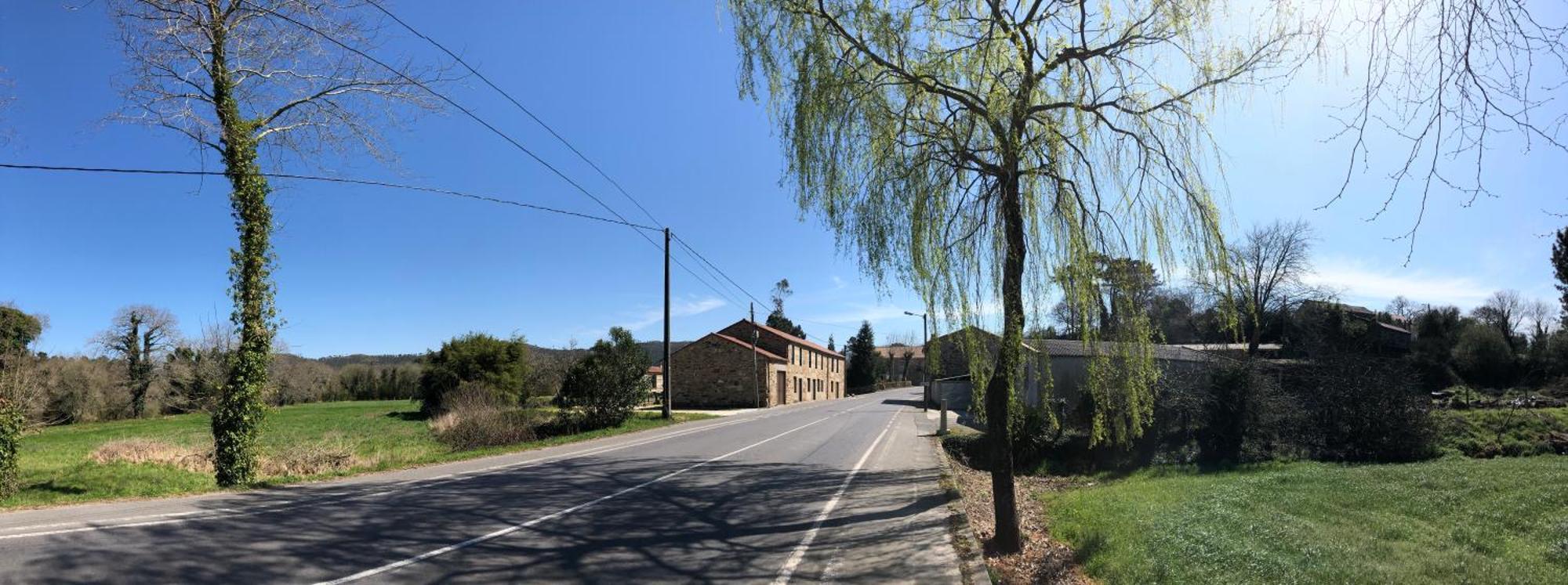 Albergue Ponte Olveira Mazaricos Eksteriør billede