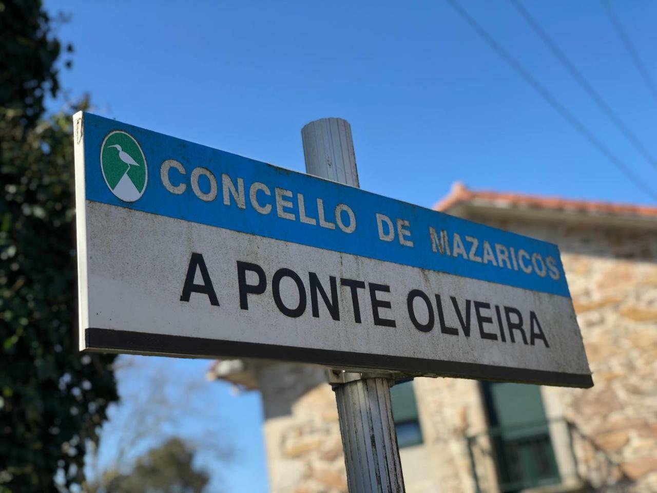 Albergue Ponte Olveira Mazaricos Eksteriør billede